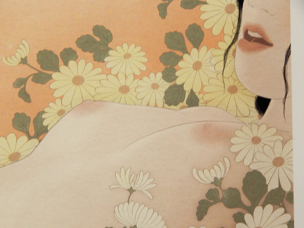 Evening Glow, modern Shunga - Paper - Senju - Sweden - 21st century #1.0