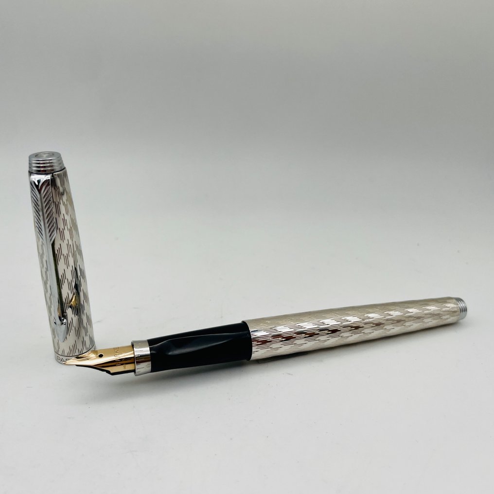 Parker - 75 Flamme SILVER 14K - Zonder Minimumprijs - Vulpen #1.0