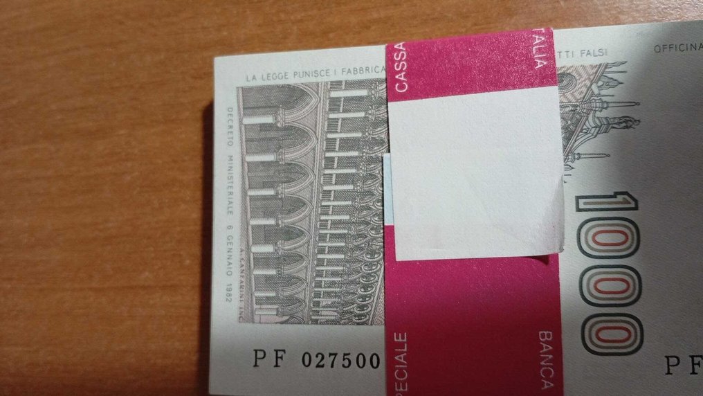 義大利. - 100 x 1.000 Lire "Marco Polo" - Gigante BI 57 #2.1