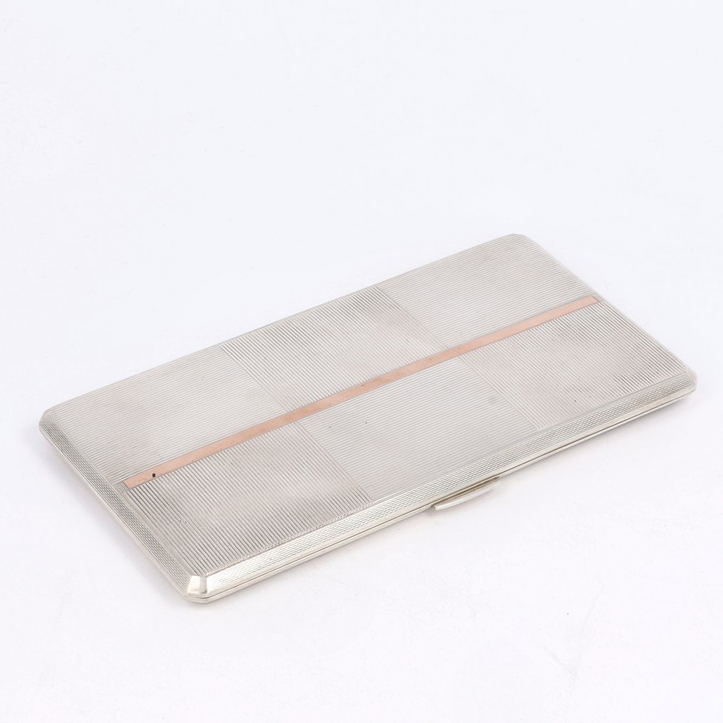 Barker Brothers - (grote) sigaretten etui - Cigarette case - .925 silver #1.0