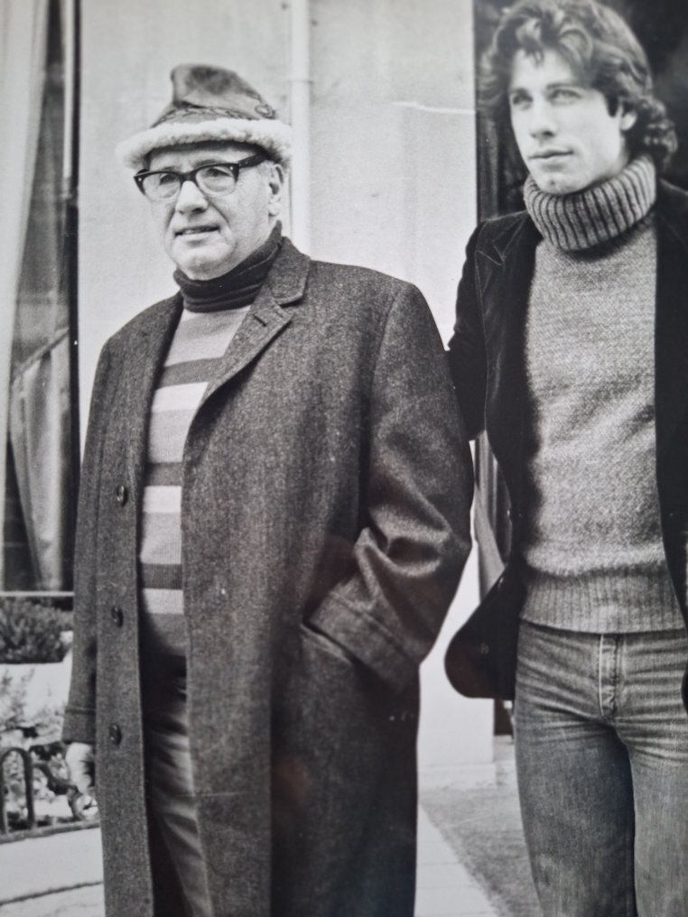 Patrick Siccoli - John Travolta celebrates the success of the film Grease in Paris, 1979. #3.2