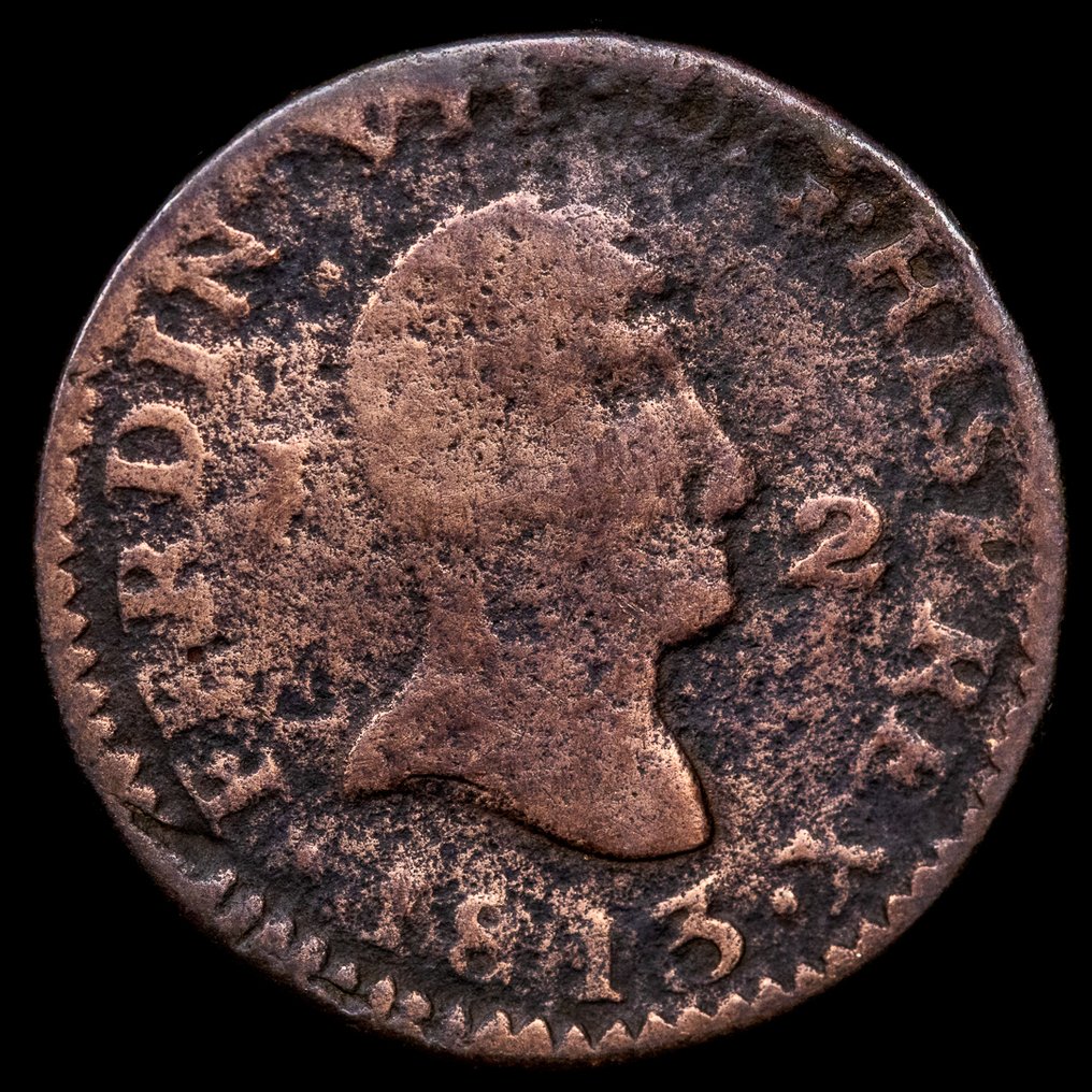 Spain. Fernando VII. Lote de 9 monedas 1803 - 1868 (No Reserve Price) #4.3