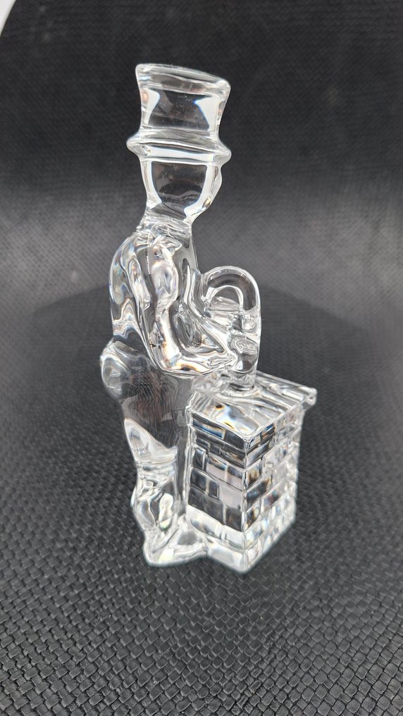 Orrefors, Kosta Boda - Olle Alberius, Bertil Vallien - 花瓶 (2) -  花瓶与雕像  - 玻璃 - 烟囱清洁工 #1.0