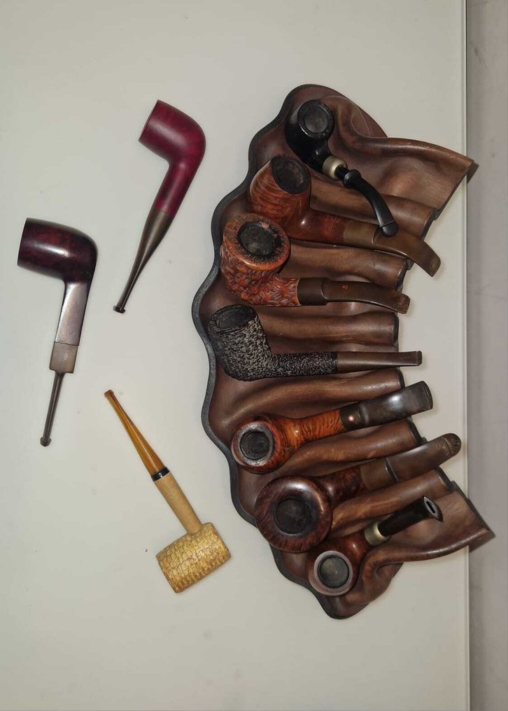 CHACOM, SAVINELLI, Vauen Dr Perl, BOUNTY , RADFORD S, Old Braier, PRINCE OF WALLES DUNGAR - Zonder minimumprijs - Pijp - Bruyere, Hout, Leder - (11) #3.2