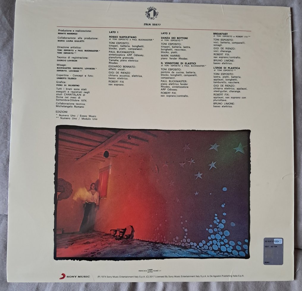 Demetrio Stratos. Toni Esposito. Il Balletto di bronzo - 3 Albums Modern Reissues of 70s Prog Classics - Titoli vari - Disco in vinile - 2017 #4.3