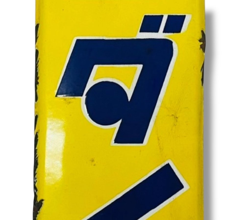 搪瓷广告牌 [白大荧光染料] 复古日本 - 廣告牌 - 瑪瑙 #3.2