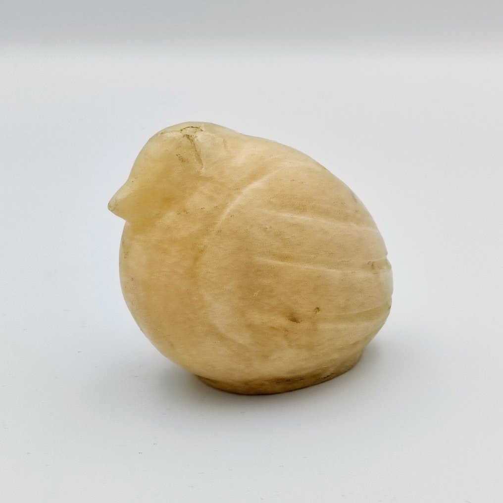 古代高棉 大理石 坐鸟珠子护身符 - 75 mm  (没有保留价) #1.0