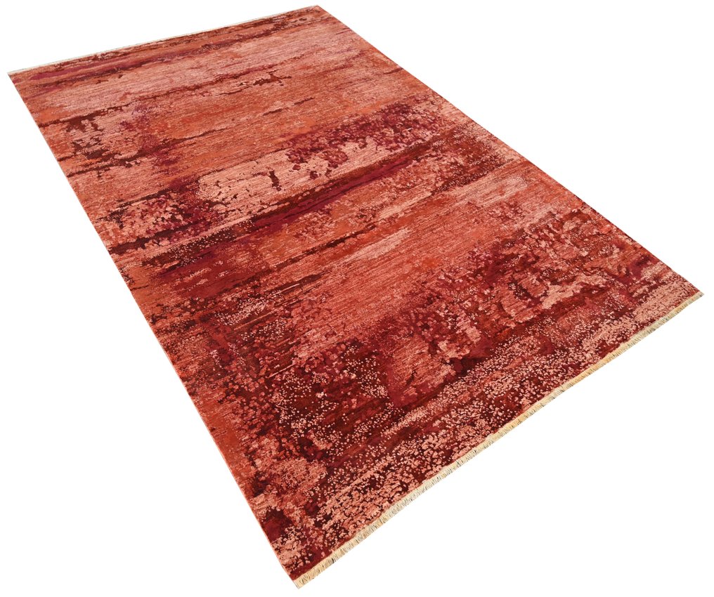 Designer carpet with silk - Rug - 247 cm - 167 cm #1.0