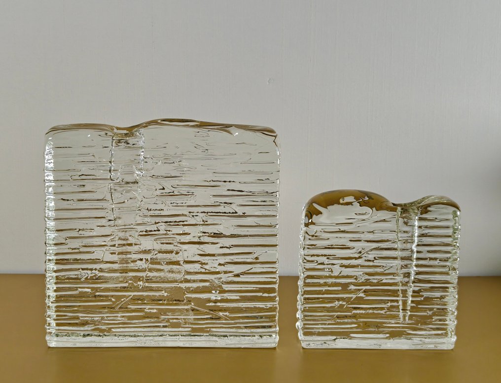 Ritzenhoff Marsberger Glaswerke - Βάζο (2) - Γυαλί - Solifleur βάζο, κανδήλαρι. #1.0