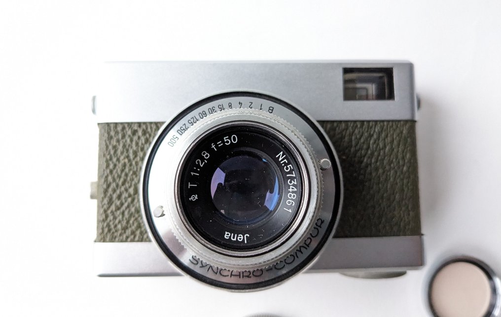 Carl Zeiss Jena Werra 1 met 2.8/50mm Jena incl. accessoires, manual | Câmera com visor #2.1