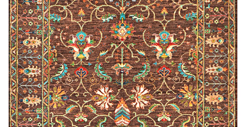 Afghan, Ziegler Kazak, 全新手工结织“苏尔坦尼”地毯,优质手工羊毛制成 - 地毯 - 270 cm - 184 cm - 新款设计师地毯 #3.2