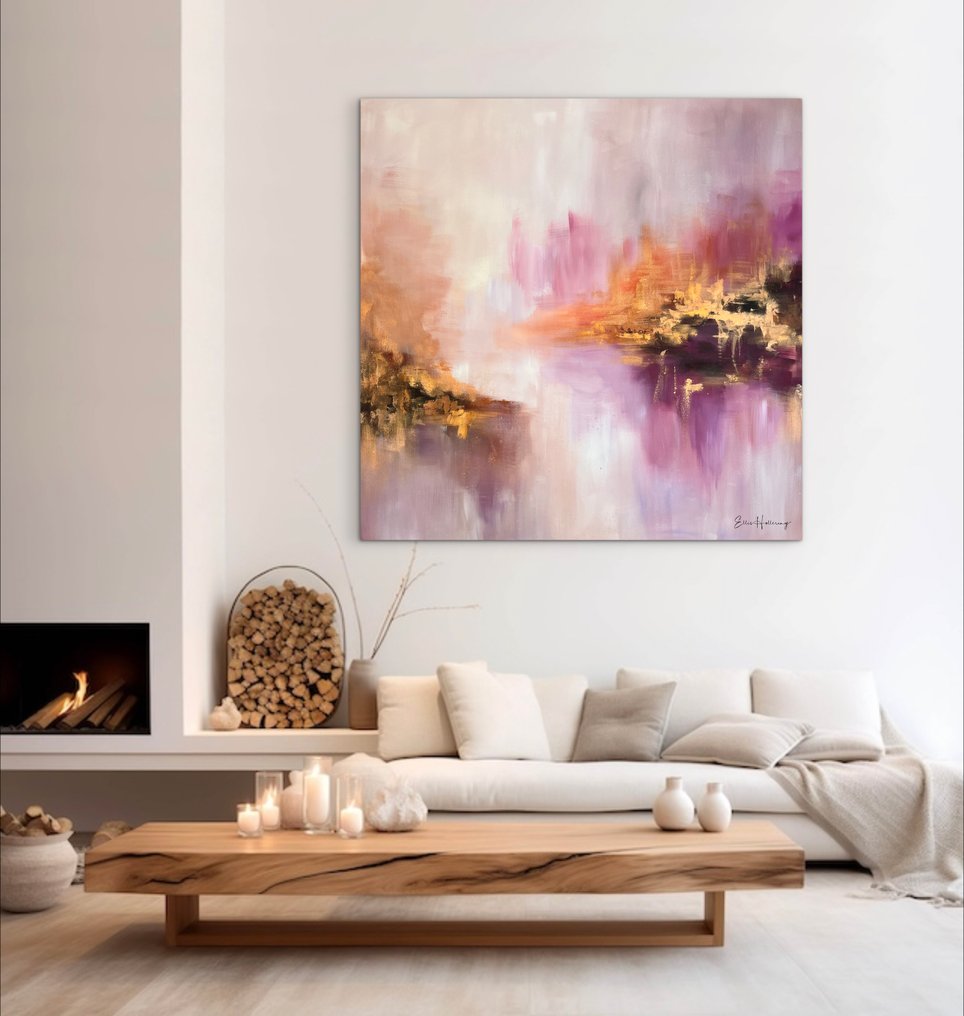 Ellis Hollering - Lavender Haze - XXL Abstract #3.2