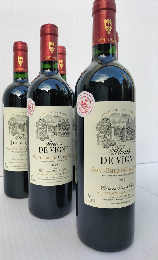 2016 Château Fleurs de Vigne - 圣埃米利永, 波尔多 Grand Cru - 6 Bottles (0.75L) #4.3