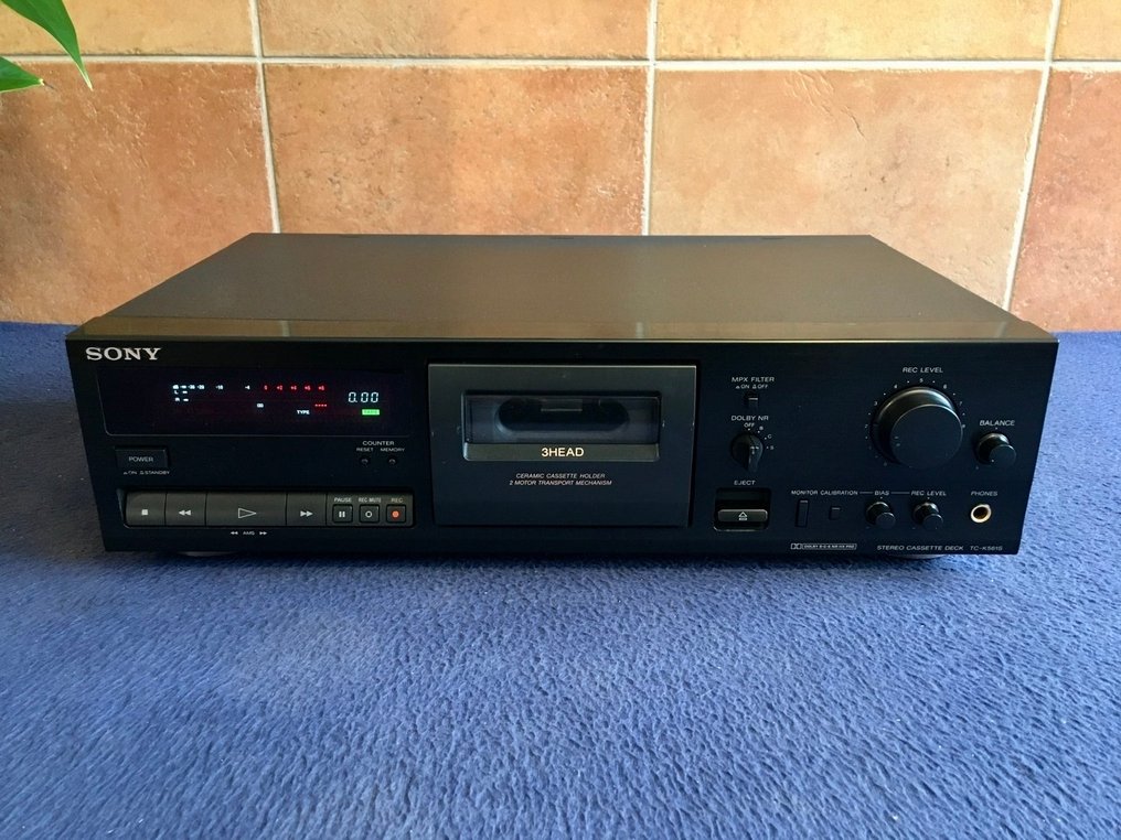 Sony - TC-K561S - HX PRO 3 head - overhauled - Audio-cassette deck #1.0