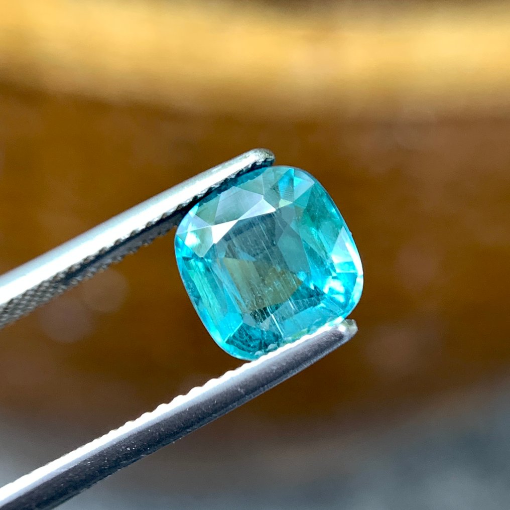 沒有保留價 - 1 pcs  藍色 電氣石  - 2.49 ct - 國際有色寶石協會 (ICA GemLab) - 天然藍色電氣石 #1.0