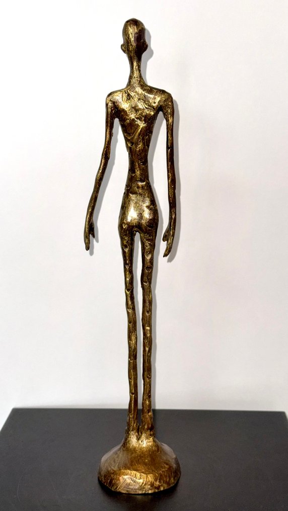 Abdoulaye Derme - Sculptură, “L’Homme silencieux” - 40 cm - Bronz #4.3