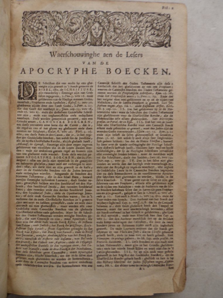 De Boecken genaemt Apocryphe / De CL Psalmen des Propheten Davids, met eenige andere Lof-zangen - 1670 #3.2