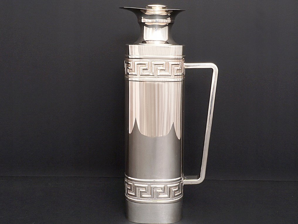 Versace - Brocca - Gianni Versace Caraffa Termica Casa – Argento Sterling 925 massiccio – Design iconico a chiave greca - .925 argento #2.1