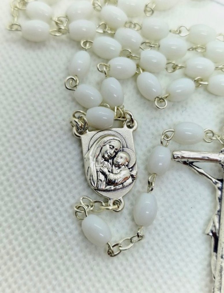 Rosary of Pope Leo XIV - Vatican - Jubilee 2025 - Silverplated - 2025 #1.0