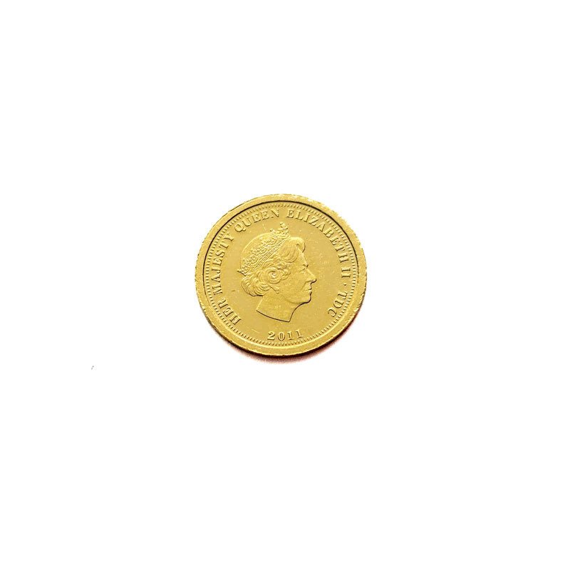 Tristan de Cunha. 1/2 Crown 2011 - Antelope (No Reserve Price) #1.0