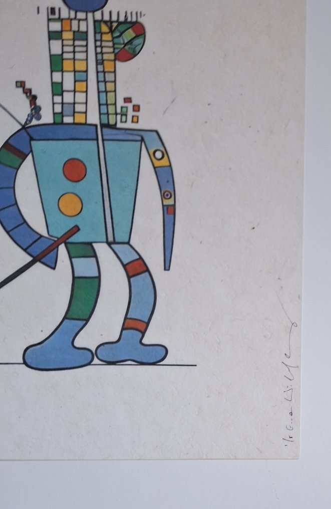 Emma Wildfang - Bender (Futurama) "Tribute series - Icons Reimagined "Wassily Kandinsky" #1.0