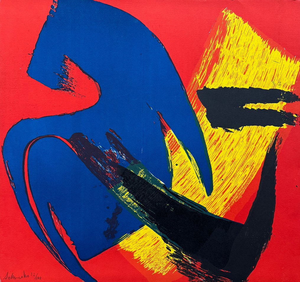 Gérard Schneider (1896-1986) - Composition, 1980 #1.0