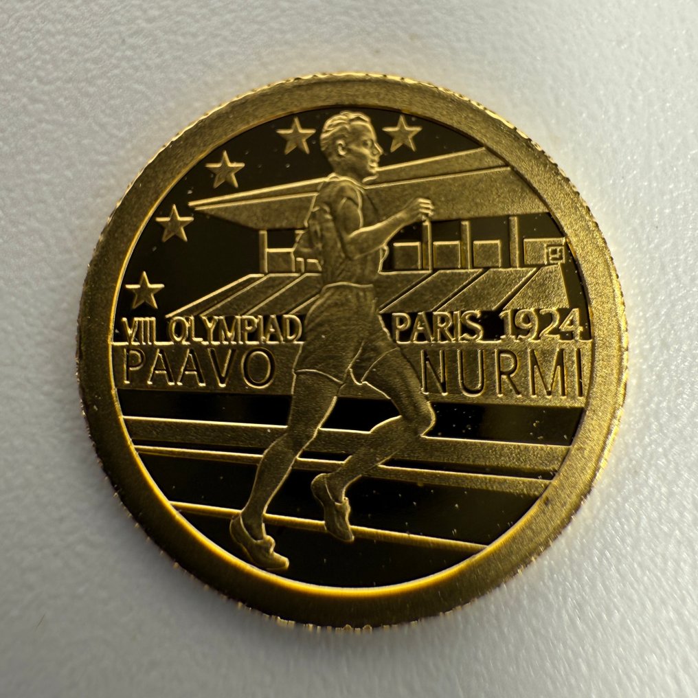 Niue. 2 Dollars 2014 to honour Paavo Nurmi (No Reserve Price) #1.0