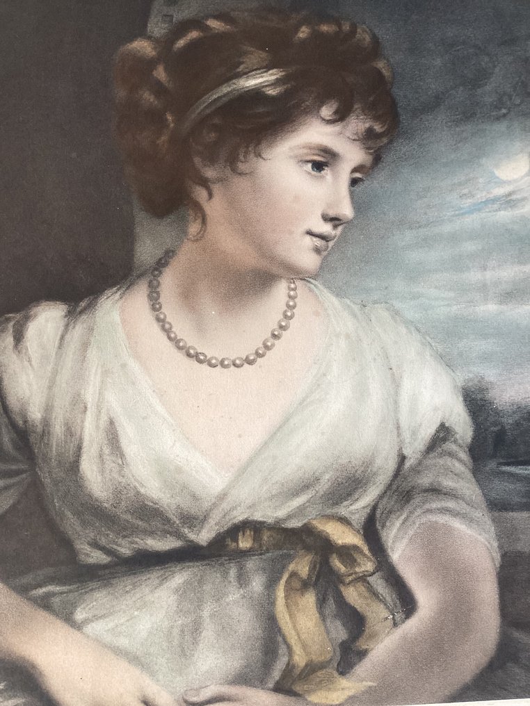 牆面裝飾 - 简·伊丽莎白·哈雷，牛津伯爵夫人，诗人拜伦勋爵的朋友和情人。 #2.1