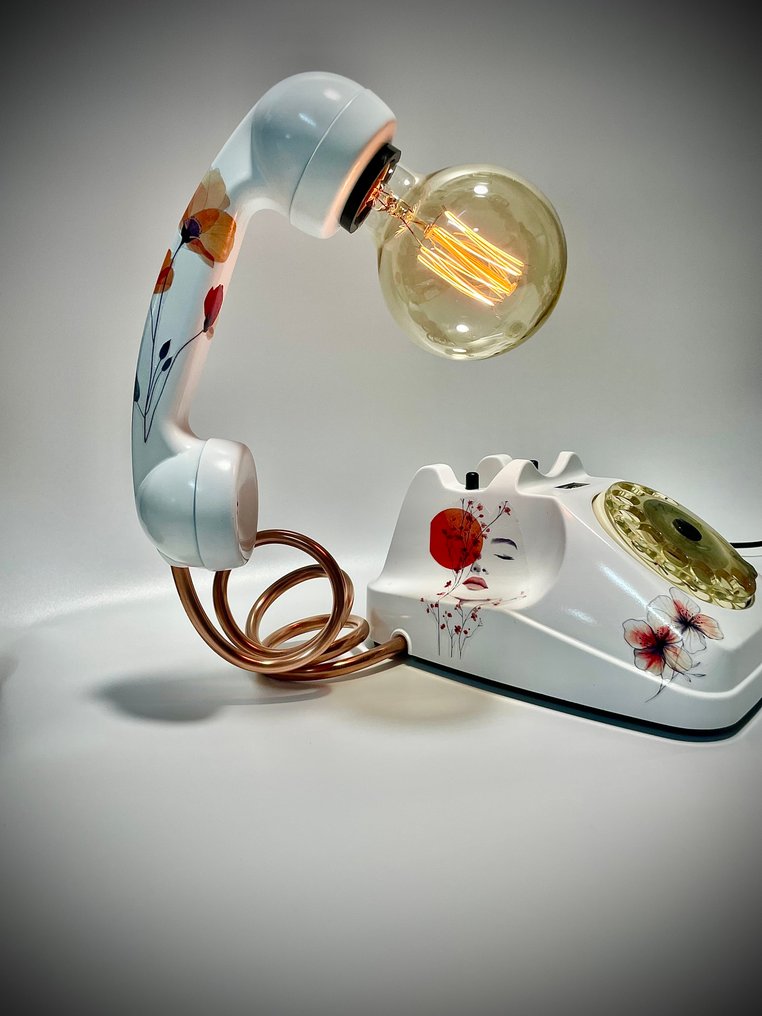 檯燈 - 塑料, 銅, 金屬 - 由 AF 製作的歌劇 #2.1