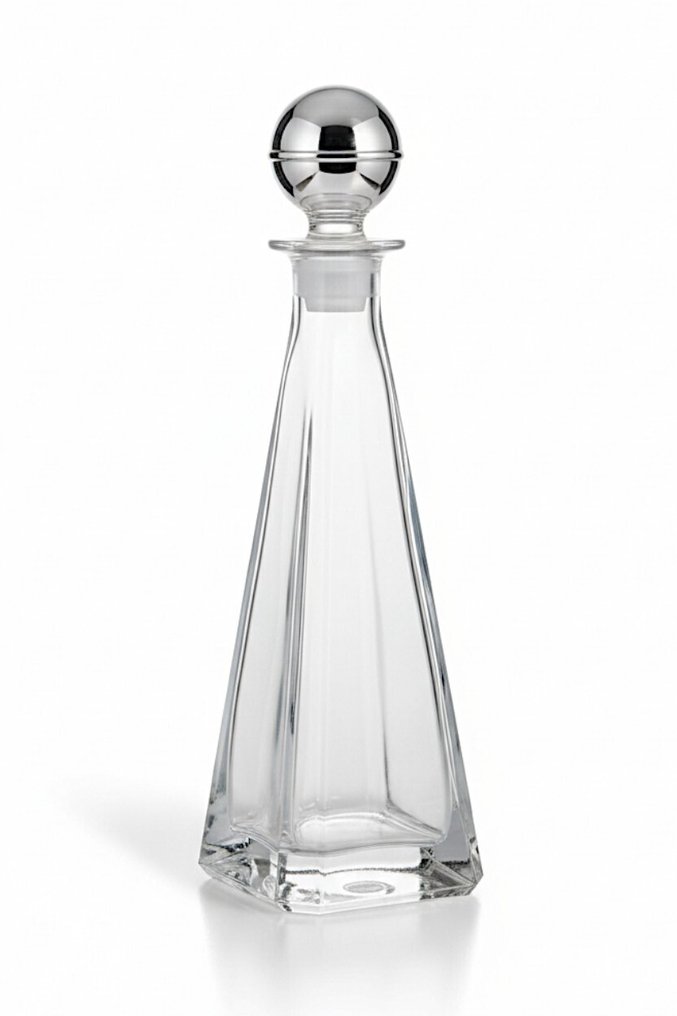 Nikema Cristalleria - Made in Italy - Karaff - per Liquori Mod. Tuscany Handblow - 34 cm - Cristallo al Piombo - 1960-talet #2.1