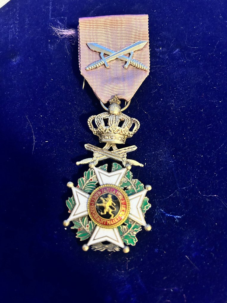 比利时 - 比利时人 - 军事勋章 - 比利时 – 陆军/步兵 – 第一次世界大战和第二次世界大战的徽章和奖章 #3.2