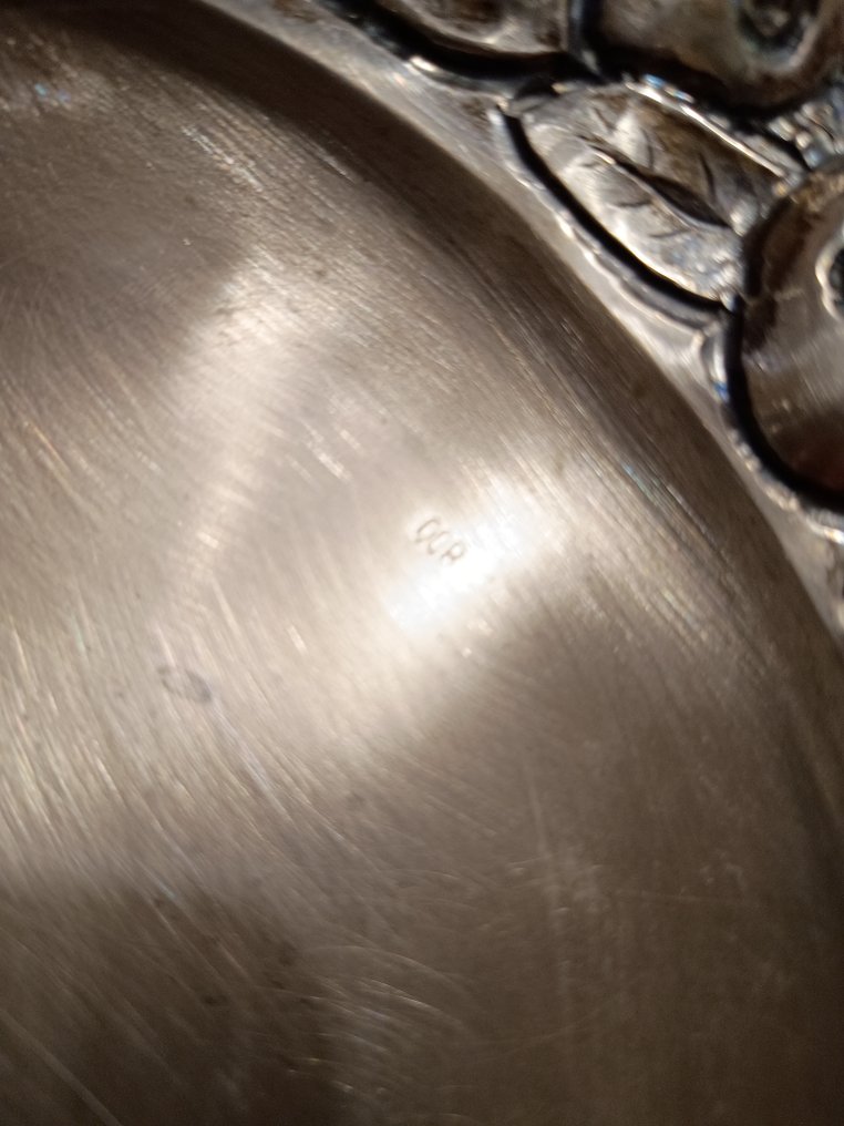 Piatto piano - .800 argento #1.0