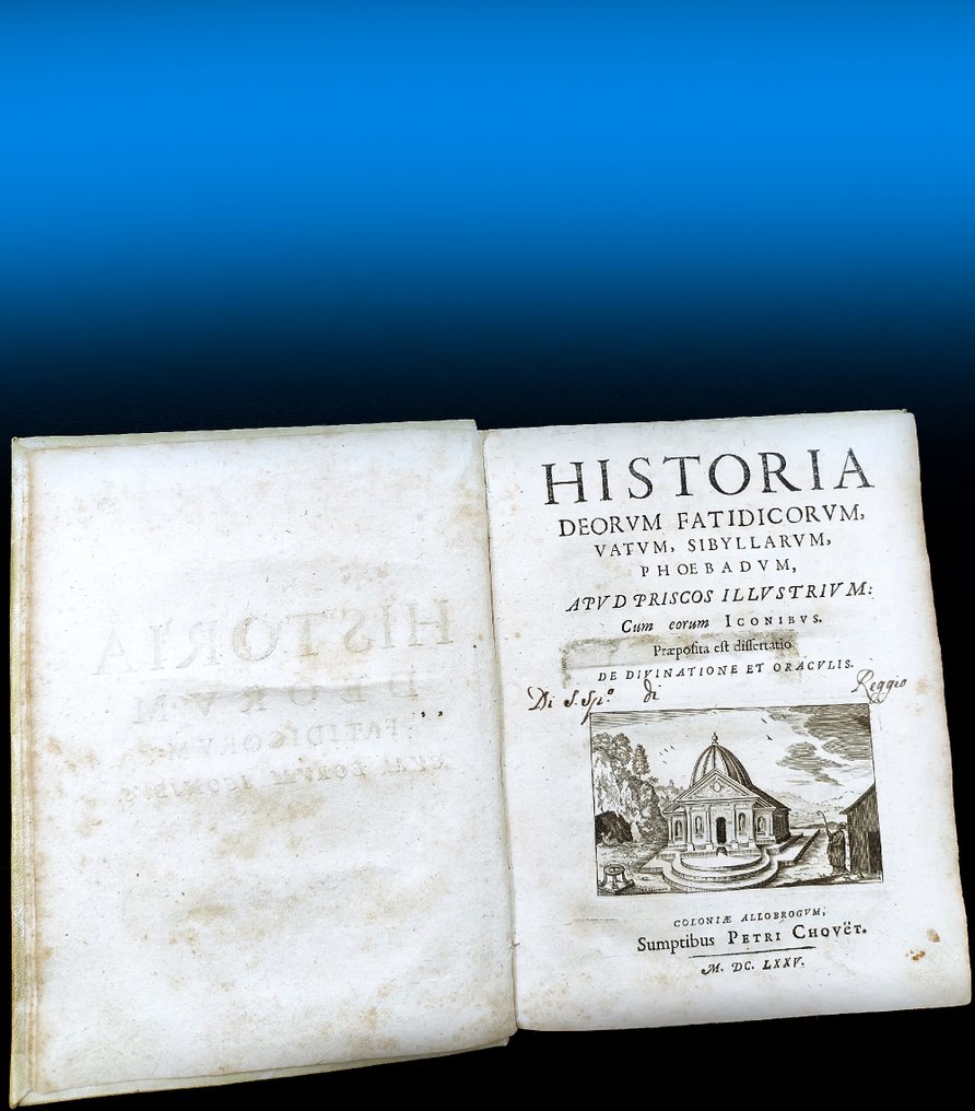 Pierre Mussard / Jean Louis Durant / Theodor De Bry - Historia Deorum Fatidicorum (History of the Fateful Gods) - 1675 #2.1