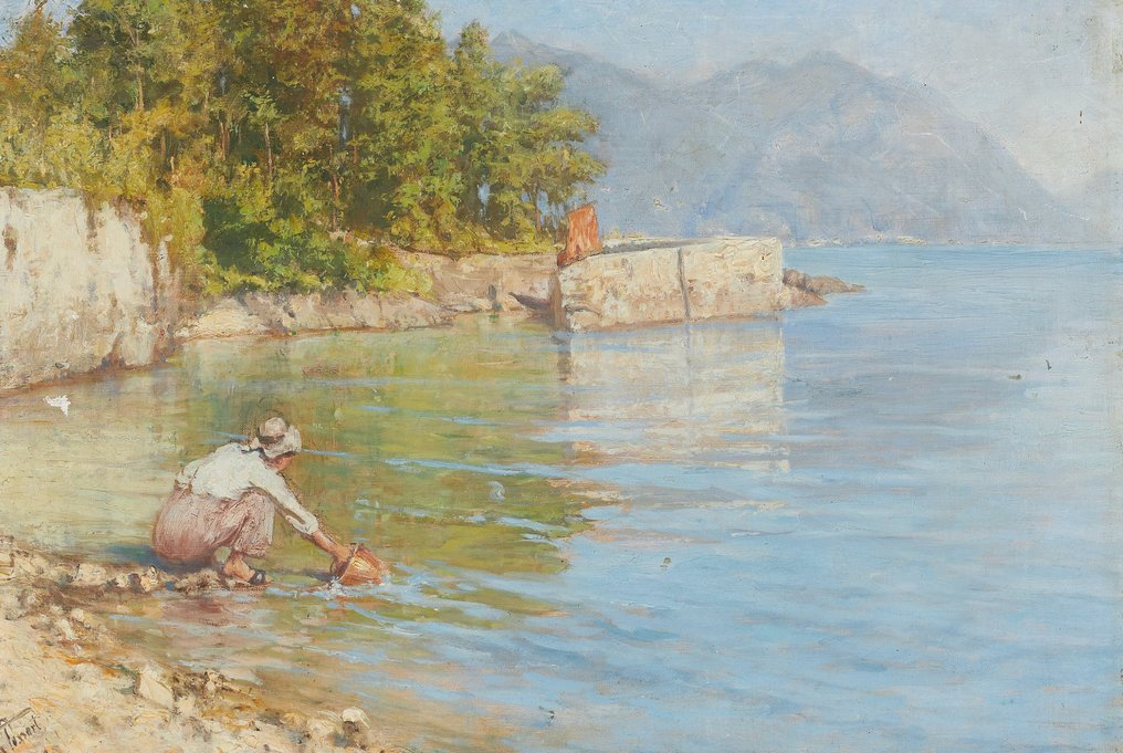 Félix Possart (1837-1928) - Villa Gaeta, Menaggio - Italie #1.0