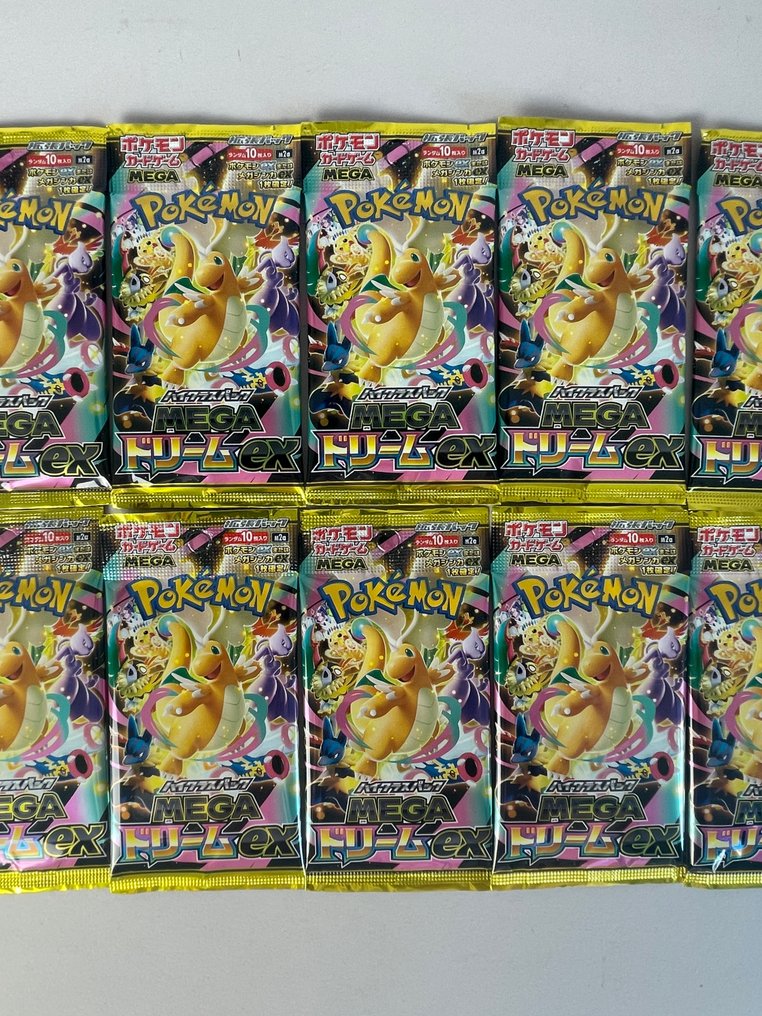 Pokémon - 10 泡罩包装 - MEGA Dream ex - Scarlet & Violet #2.1