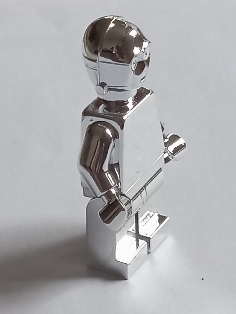 Lego Minifigur - NEW 5x minifigures C-3PO Lego custom chrome silver - nowa - Minifigurer - NEW 5x minifigures C-3PO Lego custom chrome silver - nowa #1.0