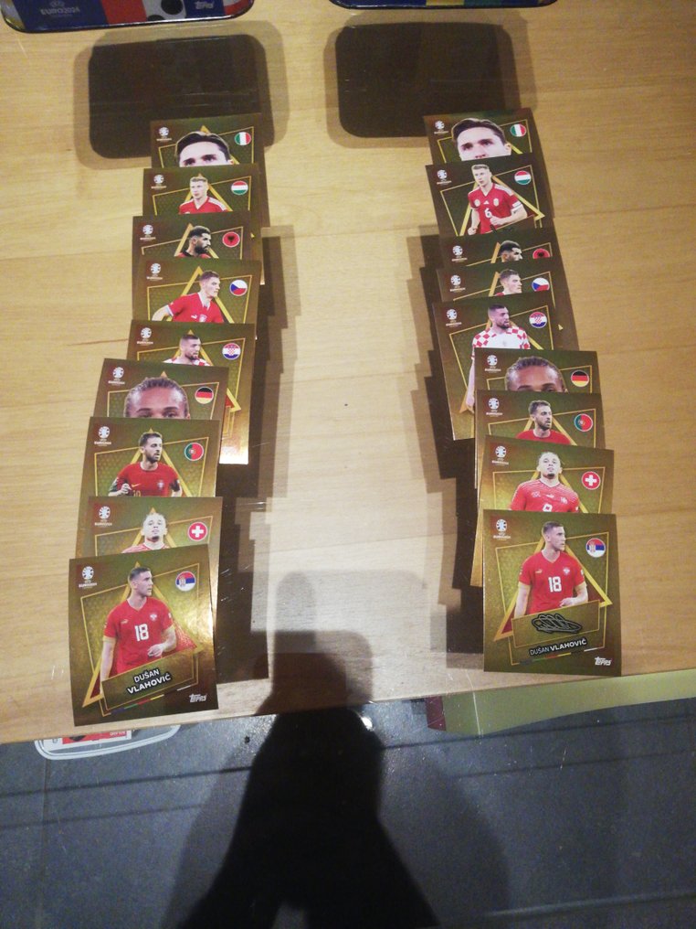 Topps Ολοκληρωμένο σετ μεμονωμένων αυτοκόλλητων - Excellent (EX) #1.0