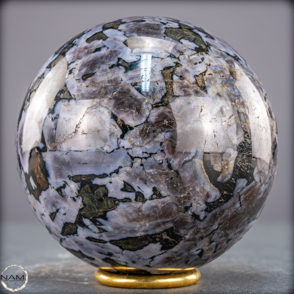 Magical Merlinit sphere The gate between the worlds of wisdom, transformation, and ancient energies.- 1671.29 g #3.2