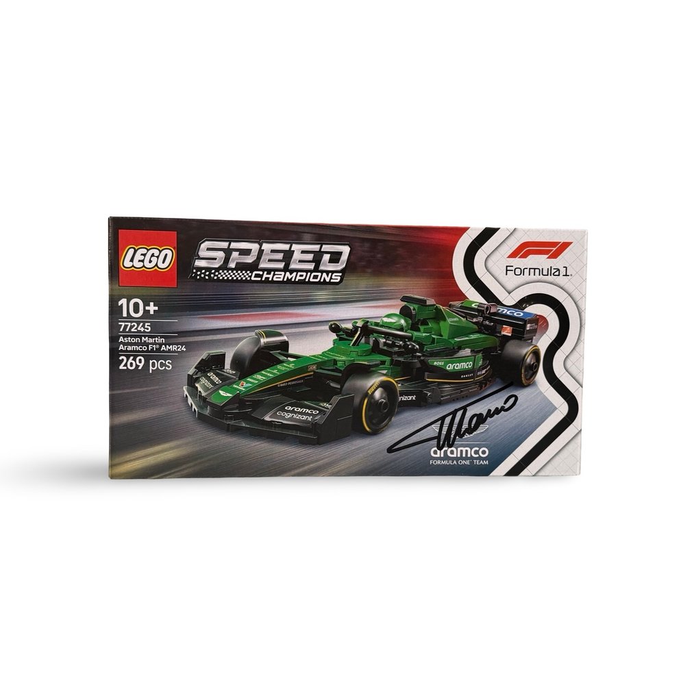 F1 Lego Speed Champions - Aramco Aston Martin F1 Team - Fernando Alonso - 2025 - Lego model #2.1