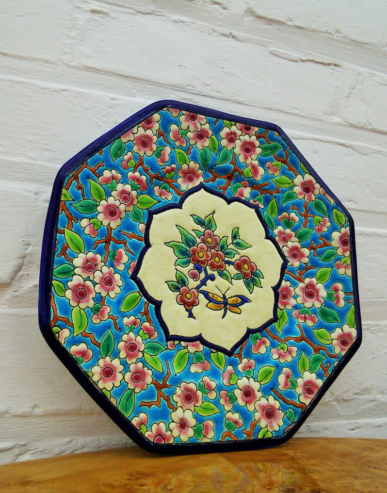 Longwy - Justin Masson - Plate - Enamel, Ceramic #1.0