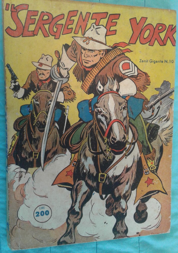 Zenit gigante 1° serie n. 10 Audace - Sergente York "Bonelli" e Roy D'Amy - 1 Comic - EO #1.0