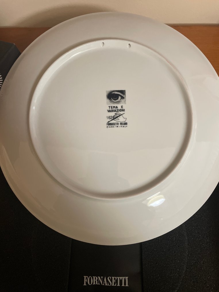 Fornasetti - Piero Fornasetti - Πιάτο - tema e variazioni - Πορσελάνη #4.3