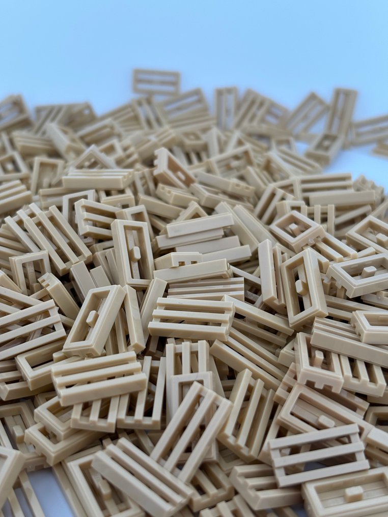 Lego Tijolos - Lego Stenen - Lego beige 500 stuks NIEUW #1.0