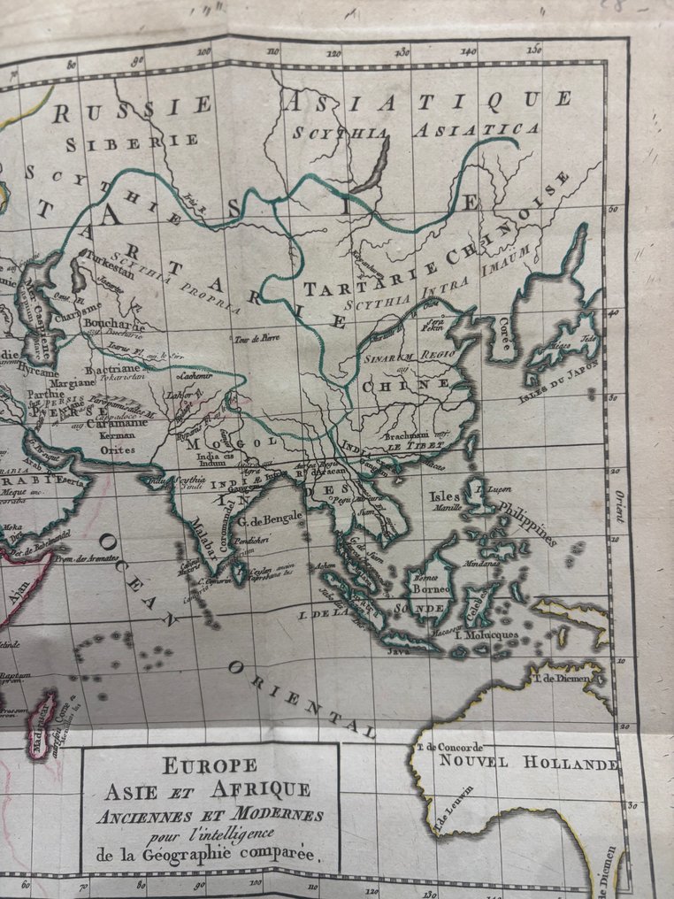 Franciaország - Mondo; Eustache Hyacinthe Langlois - Europe, Asie et Afrique Anciennes et Modernes pour l’intelligence de la Géographie comparée - 1781-1800 #4.3