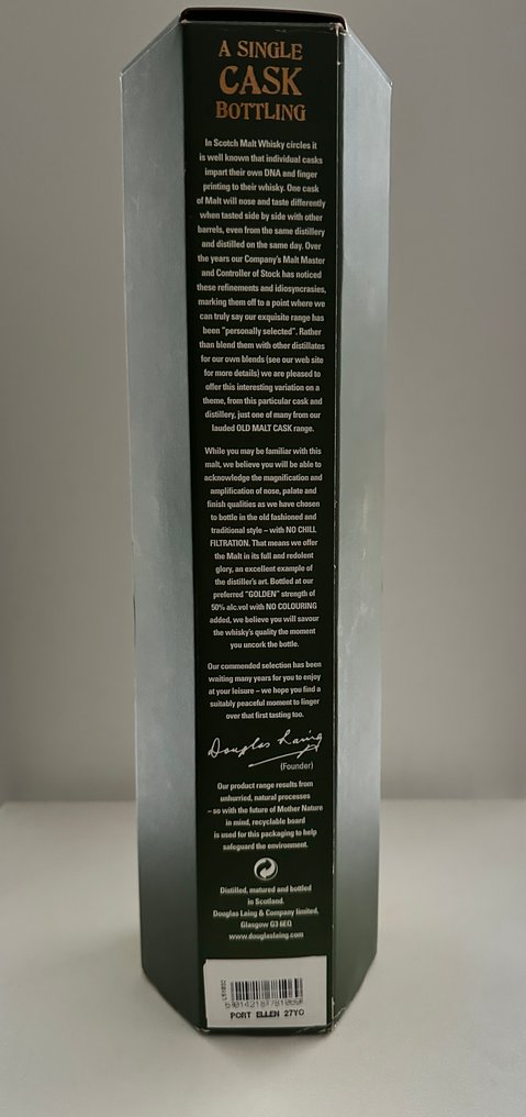 Port Ellen 1983 27 years old One of 568 - Douglas Laing  - b. 2010  - 70cl #4.3