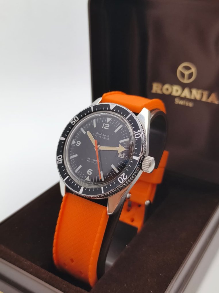 Rodania - Diver SuperWaterProof Rare Automatic - Zonder Minimumprijs - Heren - 1970-1979  #2.1
