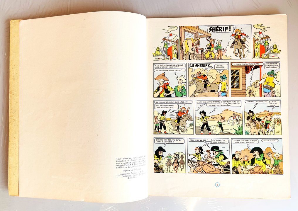 Chick Bill T5 - L'Etrange Mr Casy Moto - 1 Album - First edition - 1956 #4.3