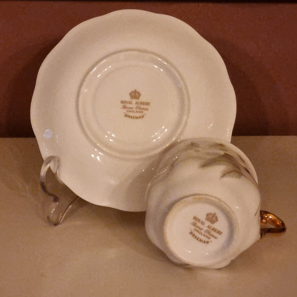 Royal Albert - Tazza e piattino (15) - allerlei - Porcellana d’osso (Bone China) #2.1