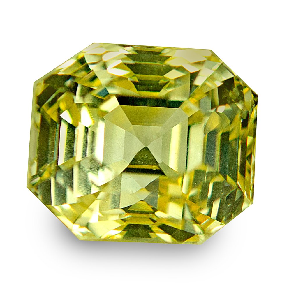 Gul Safir - 8.80 ct - Lotus Gemology - Pastel #1.0