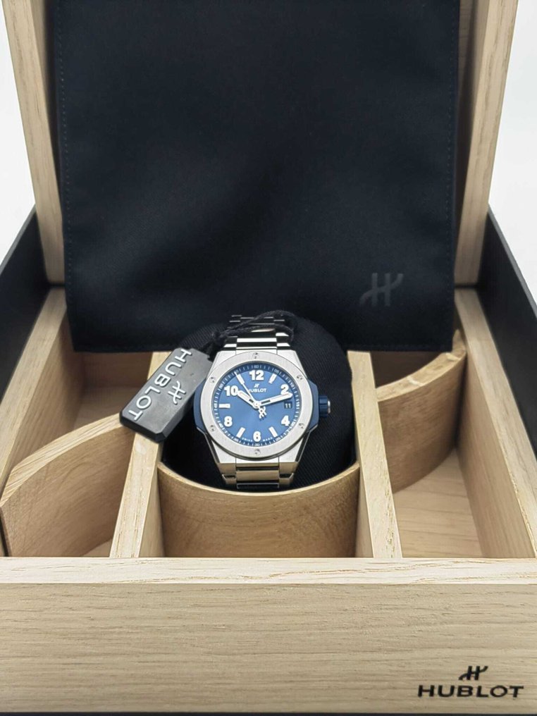 Hublot - Big Bang Integrated Time - Only Titanium Blue - 457.NX.7170.NX - Miehet - 2025 #3.2